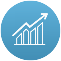 Managing another person's assets - investment icon Managing another person's assets - investment icon