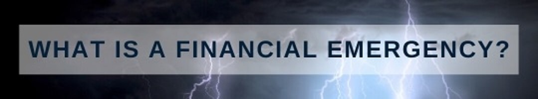 Woodruff Financial Planning What is a financial emergency_ (2) Woodruff Financial Planning Financial Emergency
