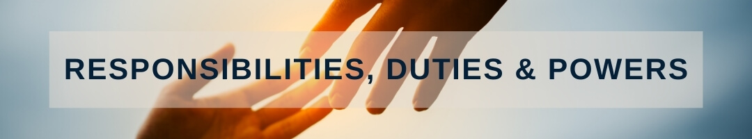 RESPONSIBILITIES: trustee investment guide trustee investment guide